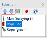 Selection pane toolbar