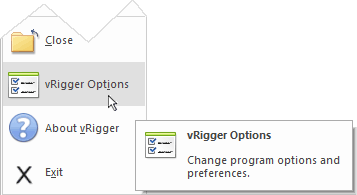 Options dialog