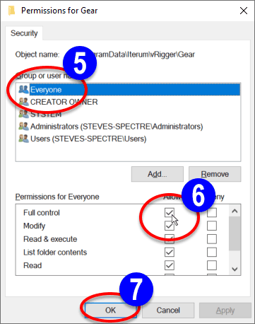 Permission Properties
